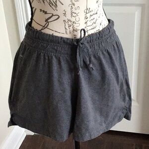 2 for $12 Russell Athletic gray shorts with elastic waist Sz M
